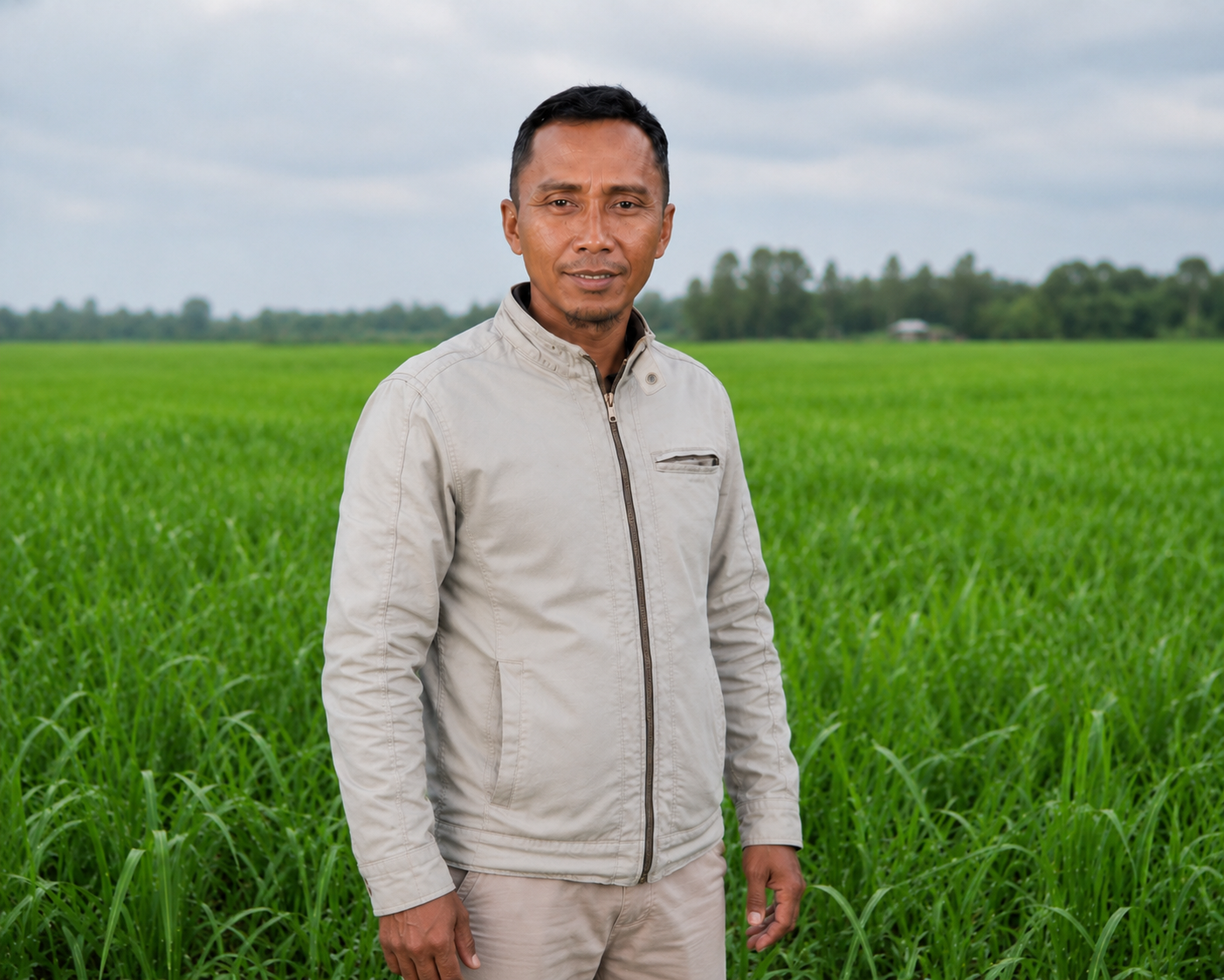 Bapak Purnomo supplier biji kakao dan kopi di Kare Madiun